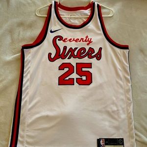 2019-20 NIKE Ben Simmons PHI 76ers White “City” Jersey. Swingman Size L (48) M